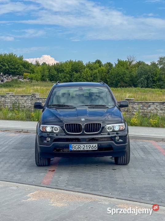 BMW X5 E53 polfit 30 xD 2004 Hak Łomża