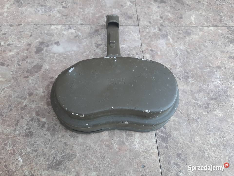 Góra pokrywka starej menażki WP Silesia Rybnik Militaria pomorskie sprzedam
