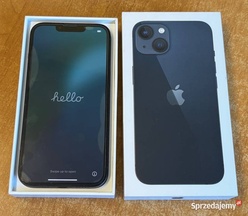 Używany iPhone 13 Midnight 256GB śląskie Bytom