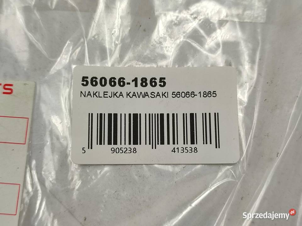 NAKLEJKA NA BAK LEWA STR KAWASAKI ER500C5P ER5