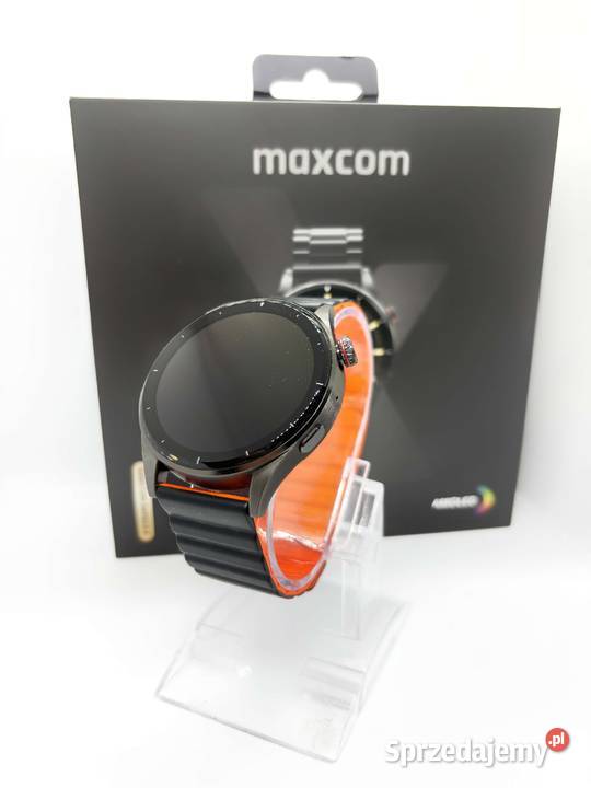 Smartwatch Maxcom FW66 Iron R czarny warmińsko-mazurskie Elbląg