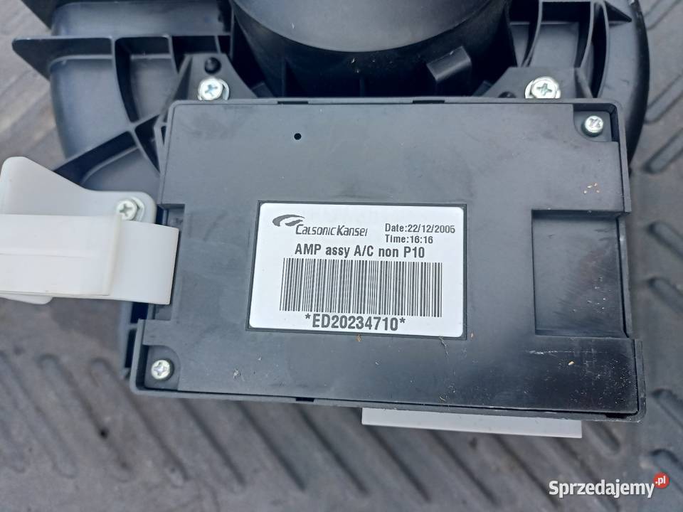 Wentylator nawiewu klimatyzacji nissan primera zachodniopomorskie Szczecin