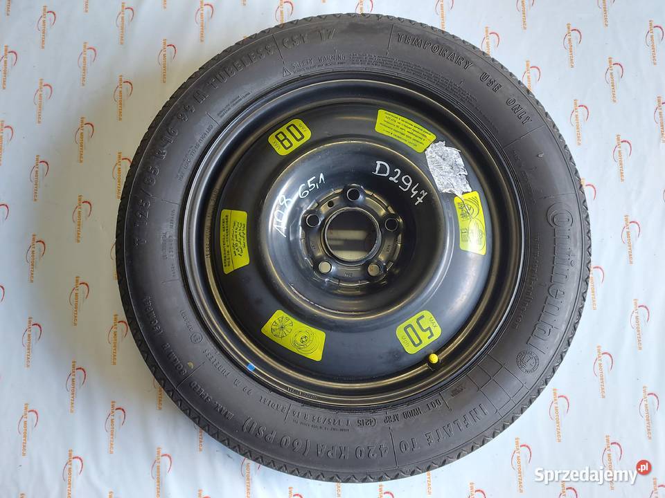 PEUGEOT CITROEN C4 koło dojazdowe 1258516 99M świętokrzyskie Kielce