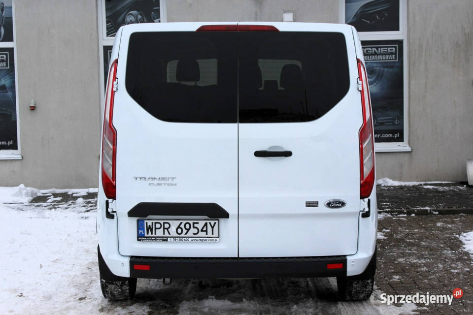 Ford Transit Custom Długi 9osobowy 130 SalonPL Transit  Custom Sokołów