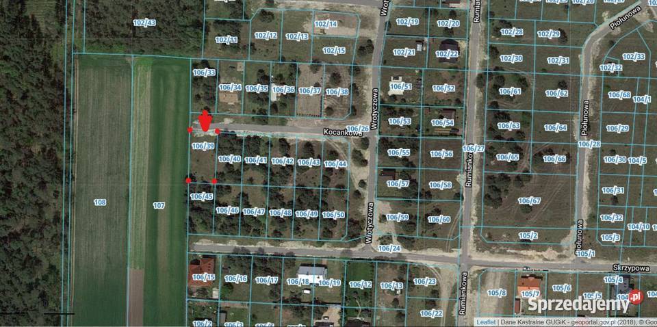 Dymaczewo Nowe Działka wielkopolskie