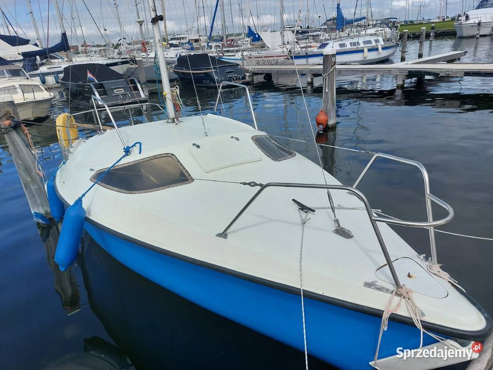 ŁÓDŹ ŻAGLOWA KLEPPER TRAVELLER 21 Żeglarstwo warmińsko-mazurskie Węgorzewo