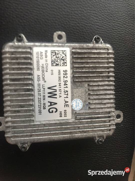 Przetwornica grupa Vag xenon led 992941571AE Rok produkcji 2025 Przetwornice