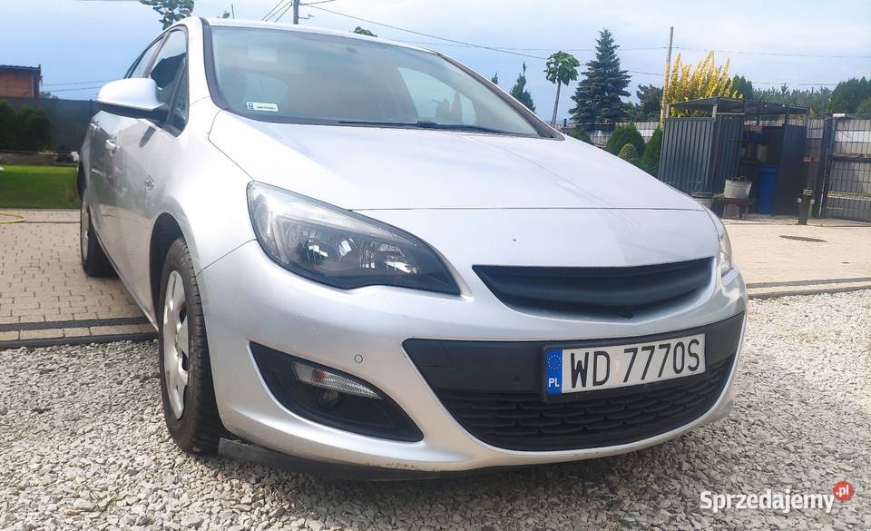 Opel Astra J 16 LPG benzyna Astra mazowieckie Małopole