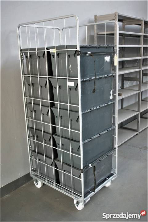 Wózek MAGAZYNOWY ROLLKONTENER 500 Produkcja Dzierżoniów
