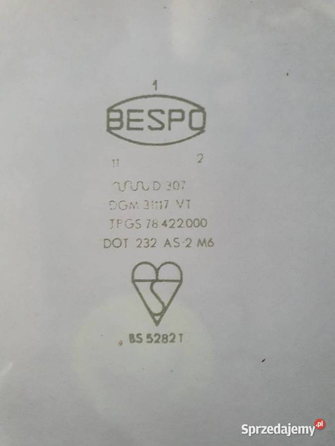 Szyba tylna Fiat 125p Wadowice
