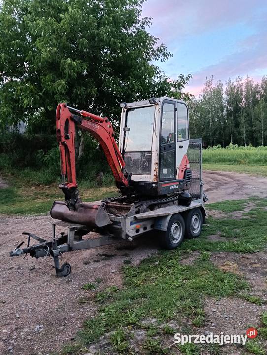 Minikoparka Kubota kx 41 3v przyczepka Radzyń Podlaski