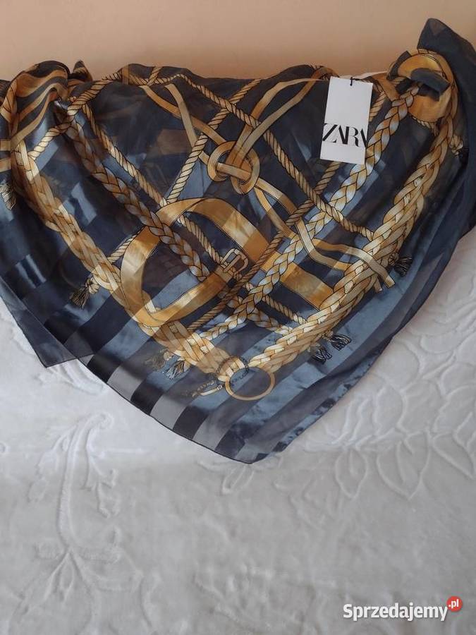 ZARADuża ekskluzywna apaszka biznesowa z Moda i Styl sprzedam