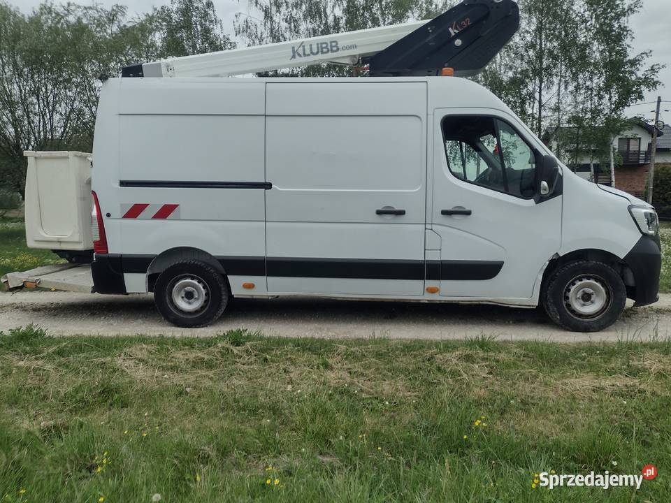 Renault master podnośnik koszowy zwyżka 125 m 145KM Renault Pacanów sprzedam