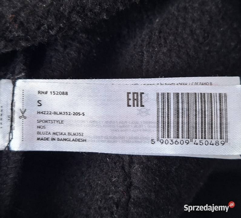 Bluza chłopięca 4F z kapturem S Odzież Małkinia Górna