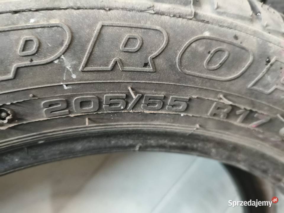 Opony zimowe super stan 20555R17 205