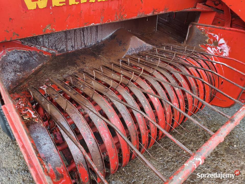 Prasa kostkującą Welger ap 45 wyrzutnik Gdów