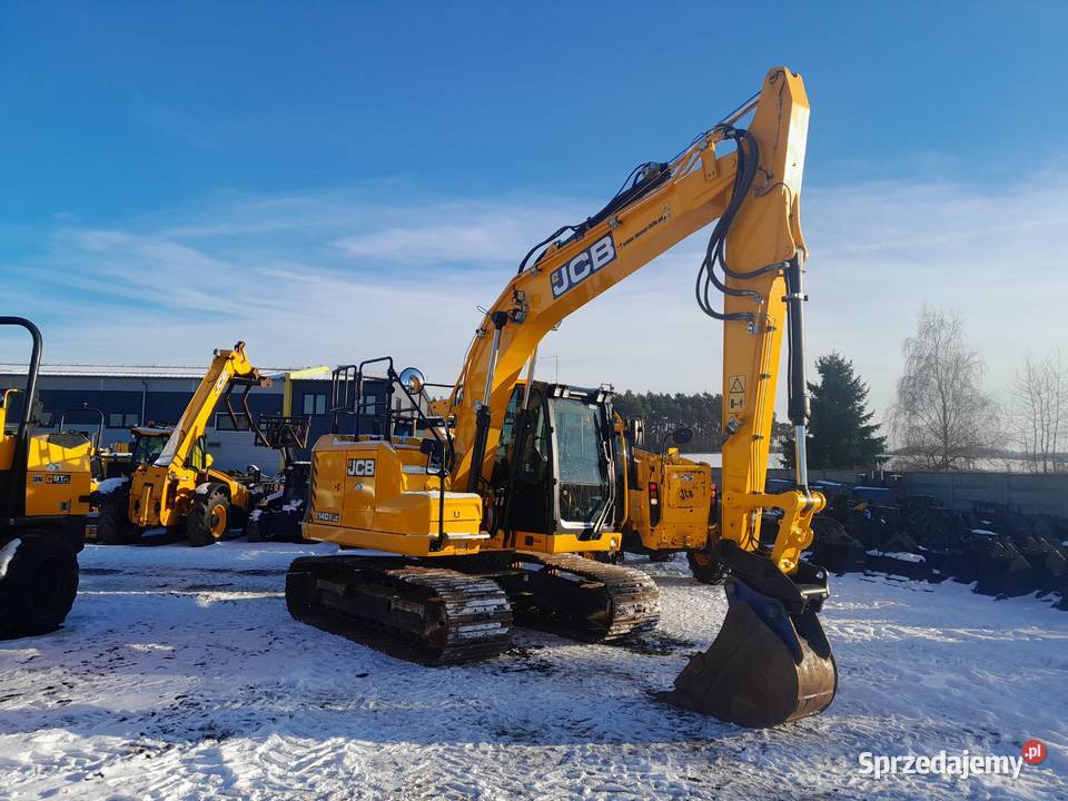 JCB 140X KOPARKA 15 TON VOLVO CAT SANY KOMATSU pełny VAT Koparki Krotoszyn