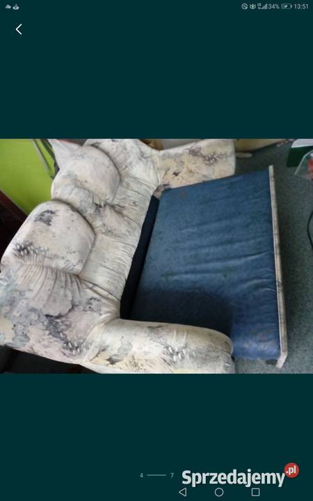 Sofa z funkcją spania i pojemnikiem rozkładana mazowieckie Warszawa