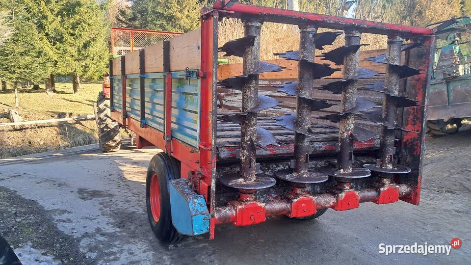 Rozrzutnik obornika Polski wersja exportowa 455T Mszana Dolna