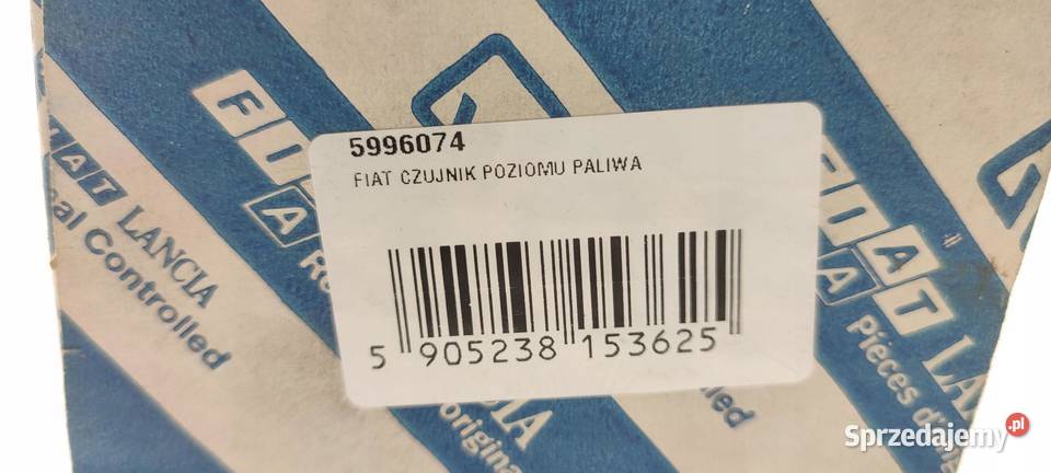 CZUJNIK POZIOMU PALIWA FIAT UNO 5996074 PŁYWAK