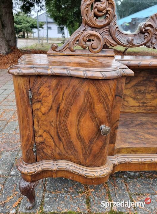 Toaletka w stylu chippendale fornirowana Meble Szczecin