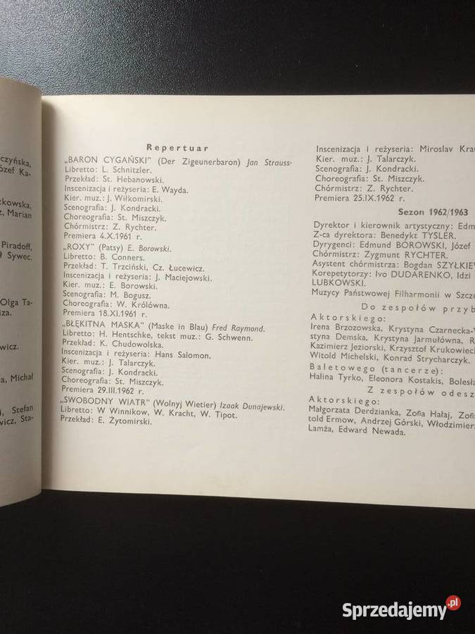 333 X Lecie Państwowego Teatru Muzycznego Szczecin