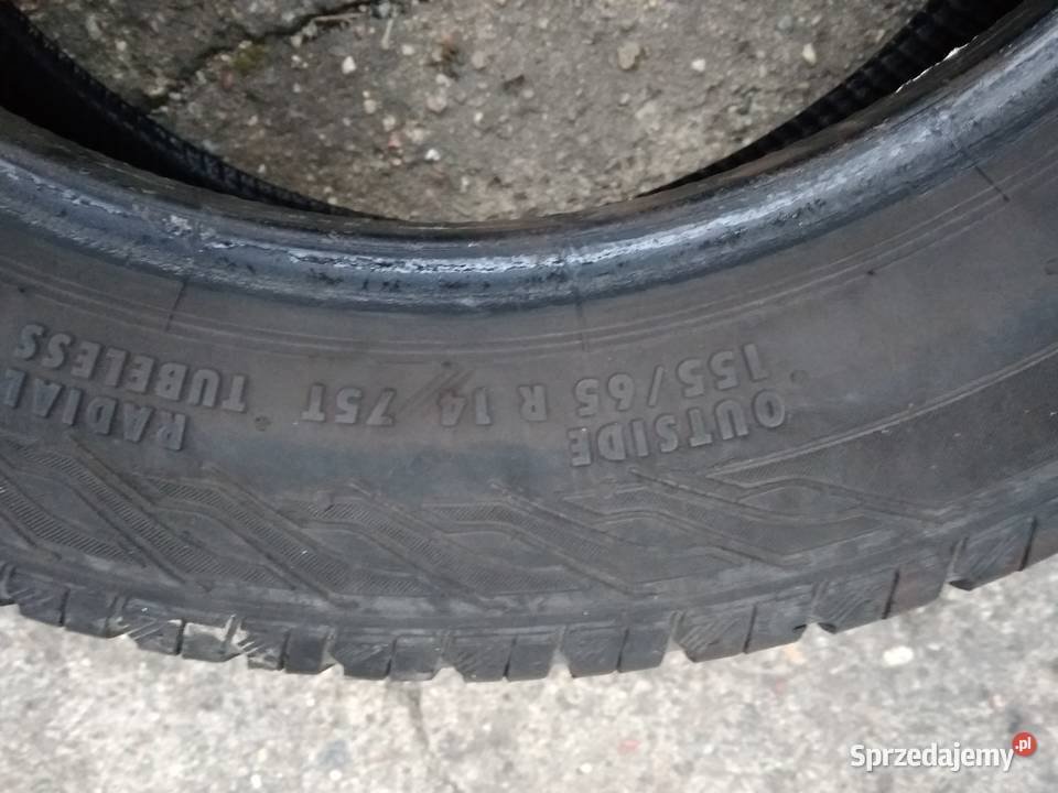 4x Opony ContiEcoContact 3 15565 r 14 letnie Dzierżoniów
