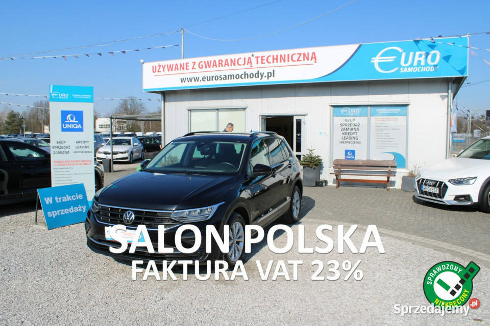 Volkswagen Tiguan LIFE DSG Salon Polska isofix