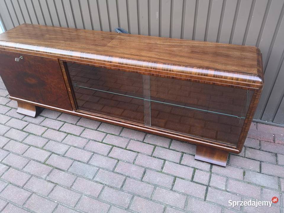 Komoda ARTDECO RTV Niska Orzech 193 Zgrabna Swarzędz sprzedam