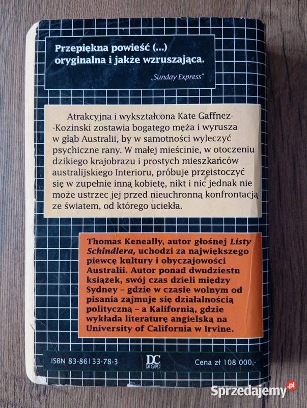 DWA ŚWIATY KATE Thomas KENEALLY zachodniopomorskie Szczecin
