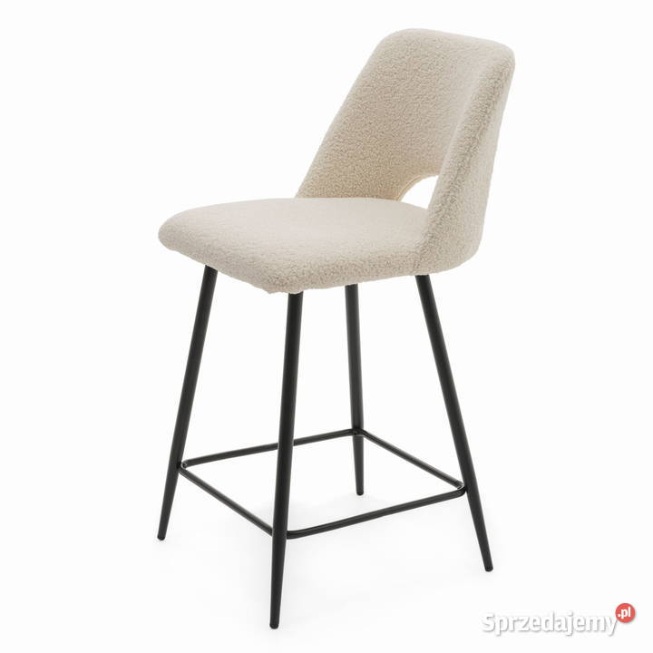 Hoker Tapicerowany Oro Boucle Jasnobeżowe