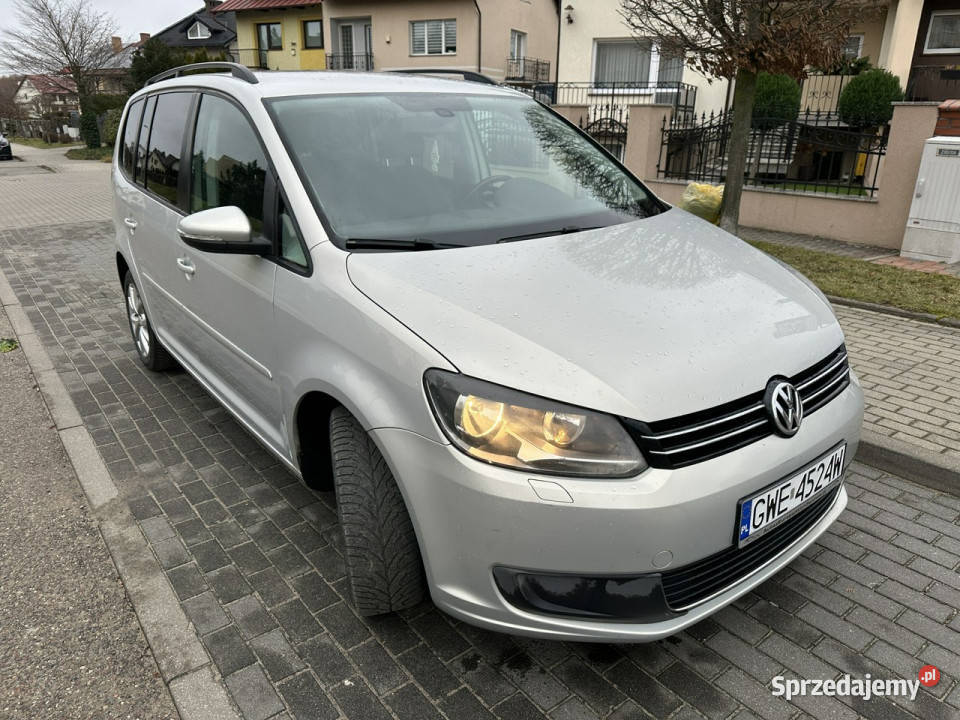 Volkswagen Touran 5 miejsc podg fotele 105KM pomorskie Wejherowo