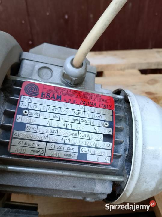 Pompa boczno kanałowa dmuchawa Nowy Tomyśl