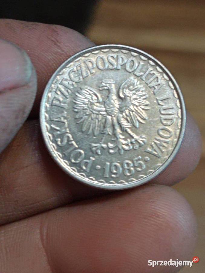 Sprzedam monete 1 zl 1985 r nierowny rant Chełm