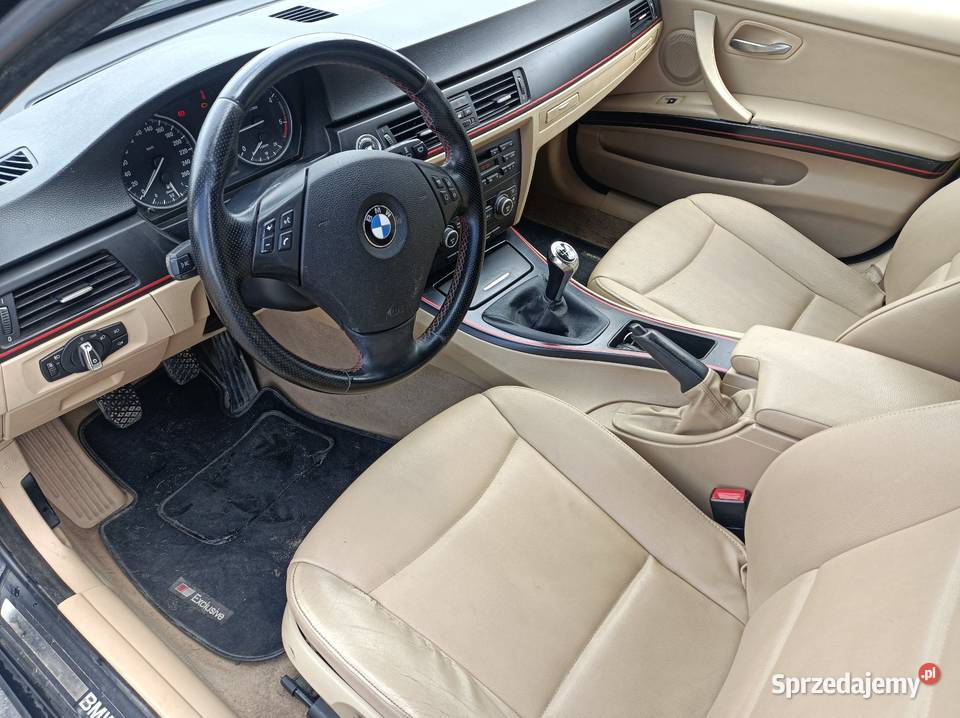 BMW e90 318d manual zamiana Seria 3 mazowieckie Pruszków