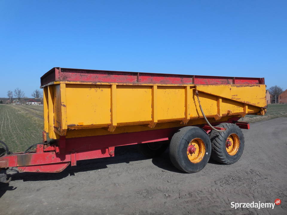 Przyczepa Skorupowa 12 Ton VEENHUIS Przyczepa Rolnicza na Tandemie