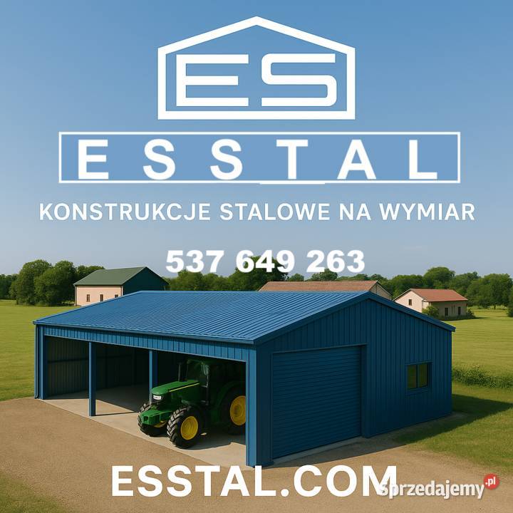 Otwarta Wiata Blaszana HALA MA MASZYNY Magazyn Leżajsk