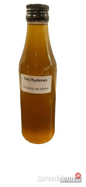 Oleje tloczone na zimno lniany złocisty konopny Olej Krzeszów