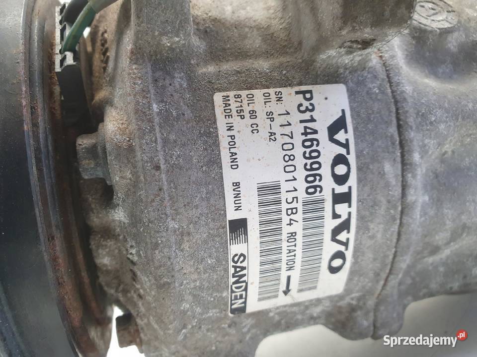 SPRĘŻARKA KLIMATYZACJI Volvo V90 CC II 20 T5 lubelskie Chełm