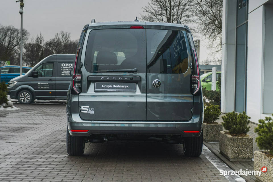 Volkswagen Caddy Style 20 TDI 122 DSG 2755mm szary Łódź