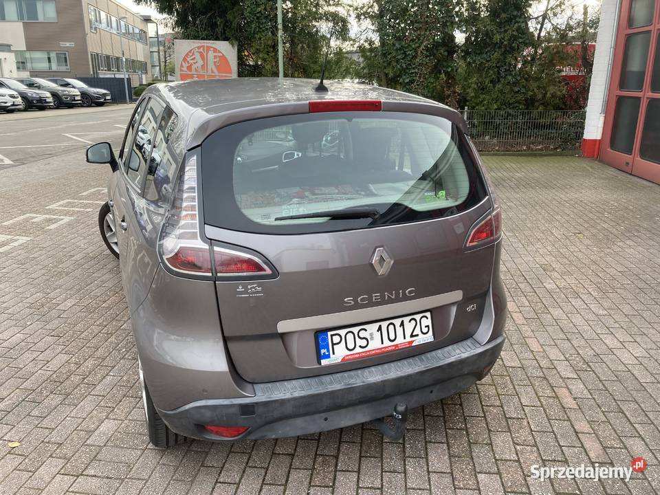 Renault Scenic III 15 dci 2014 r Zarejestrowany w Polsce Raszków