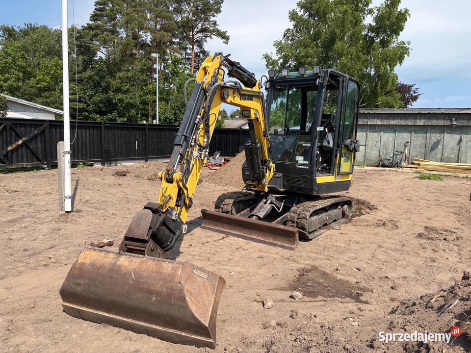 Minikoparka Yanmar SV26 2021 Bielany Wrocławskie