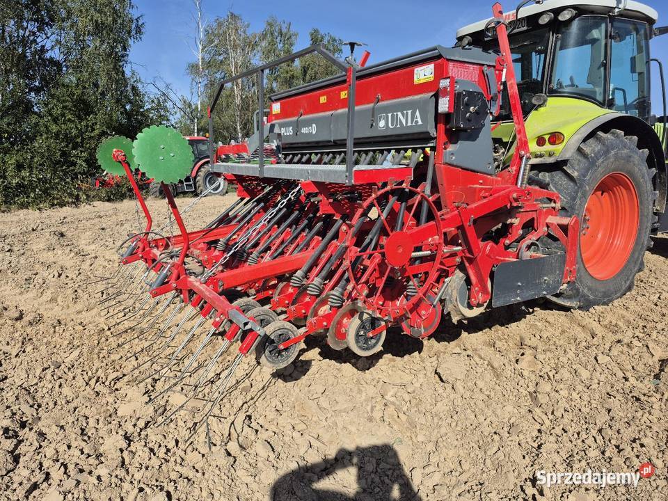 Agregat uprawowosiewny Unia Plus 4003 lubelskie Turobin sprzedam