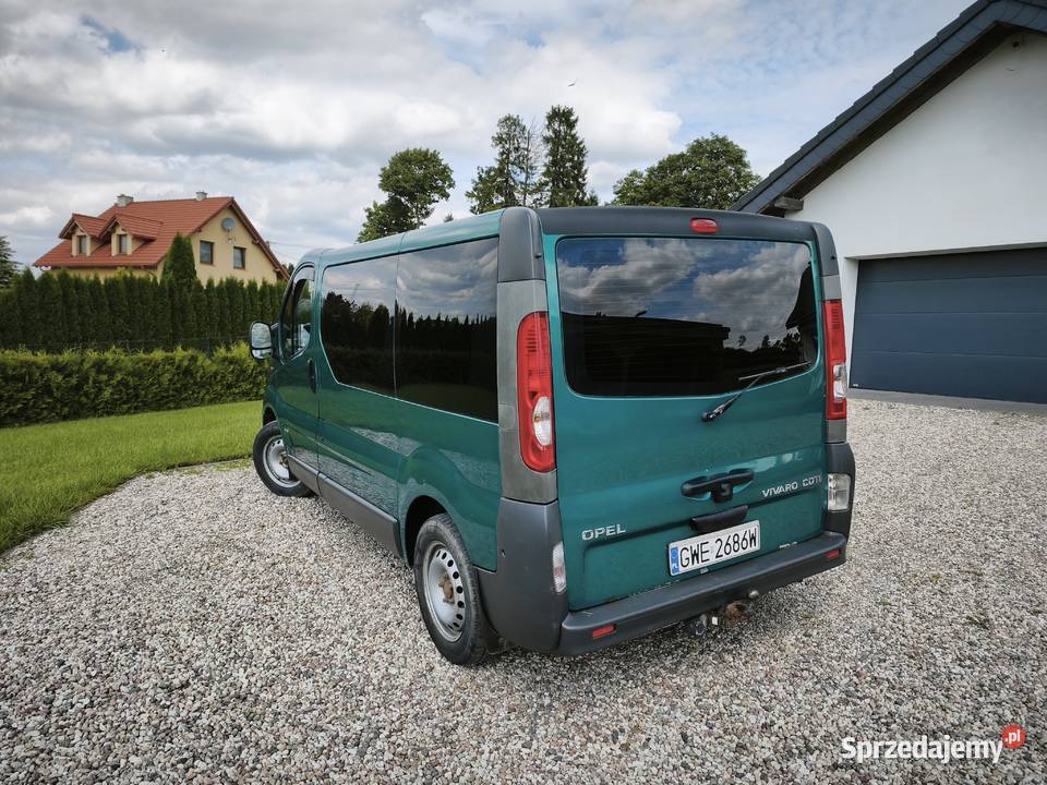 Opel Vivaro 20CDTI 9osobowy 2008 114KM pomorskie Kielno