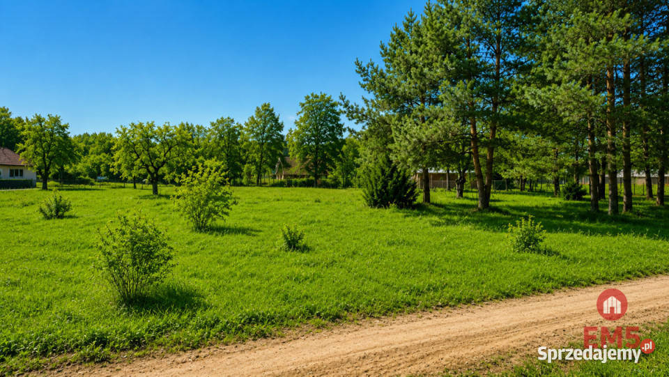 sprzedaży działki Pieńki 1792m2 budowlana podlaskie