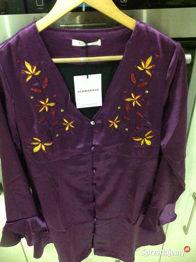 Mini Sukienka Satynowa Damska GLAMOUR ML Z wysokim stanem lubuskie Nowa Sól sprzedam