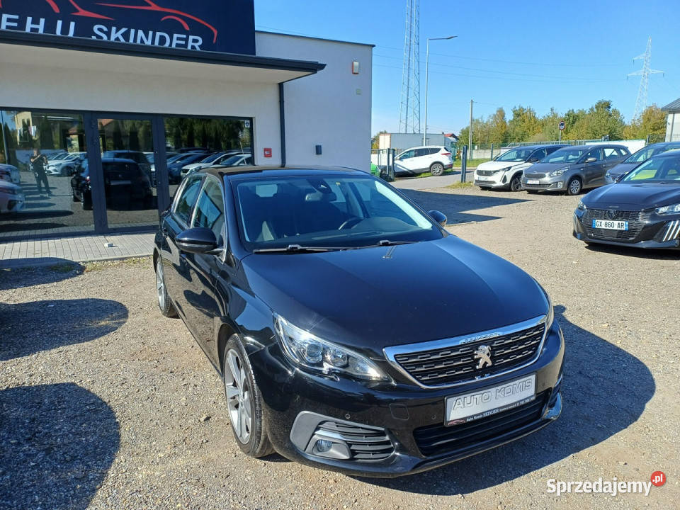 Peugeot 308 Bezwypadkowy Led NAVI AluSerwis1wł ESP małopolskie Chrzanów