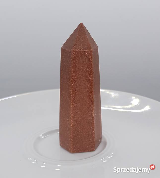 Kolekcjonerski kryształ piasek pustyni obelisk Olsztyn