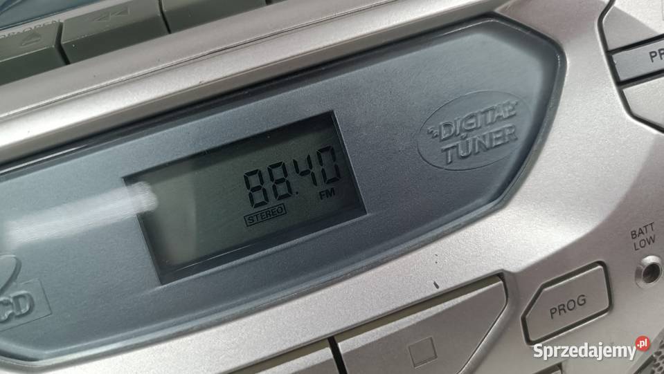PHILIPS AZ1040 Radioodtwarzacz kasetowy z CD Poznań