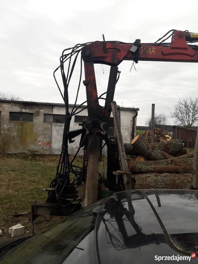Przyczepa leśna Pronar z hds zrywka Pronar lubuskie Połęcko